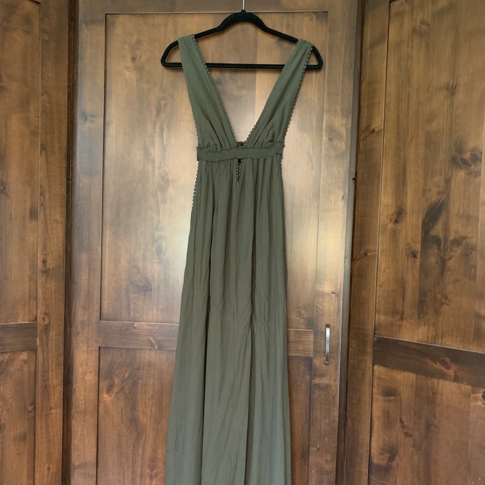Olive Maxi Dress